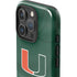 University of Miami Green Jersey iPhone 16 Pro Impact Case